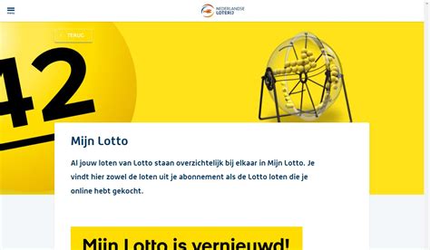 inloggen lotto